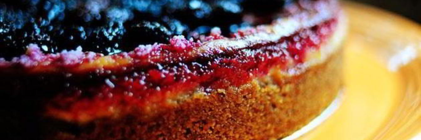 Ежевичный чизкейк