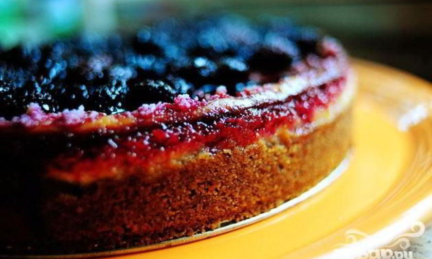 Рецепт ежевичного чизкейка