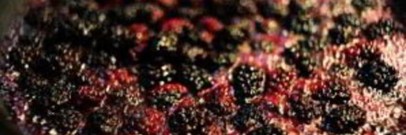 ежевичный чизкейк