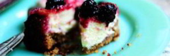 ежевичный чизкейк