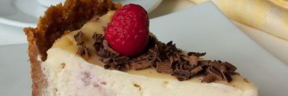 малиновый чизкейк с белым шоколадом