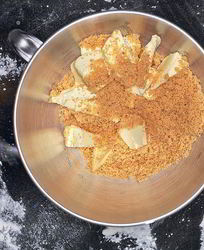 Песочный корж для чизкейка