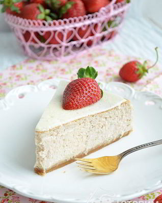 Ревенный чизкейк с имбирем