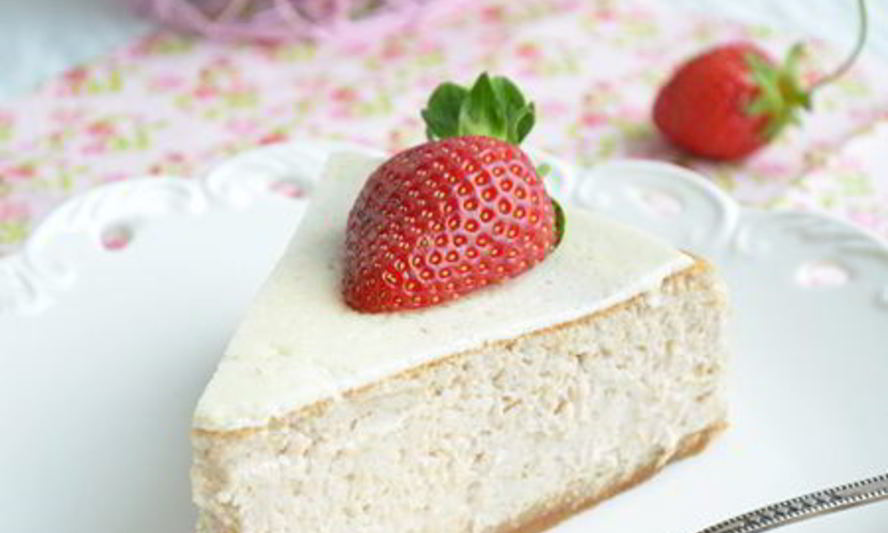 Рецепт ревенного чизкейка с имбирем