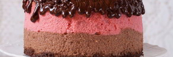 шоколадно-вишневый чизкейк