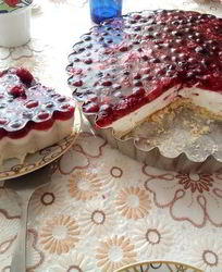 Творожно-ягодный чизкейк