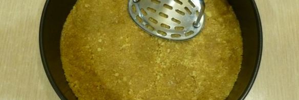 творожный чизкейк с клюквой