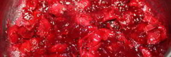 вишнево-миндальный чизкейк