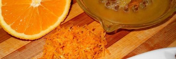 апельсиновый кекс с маком