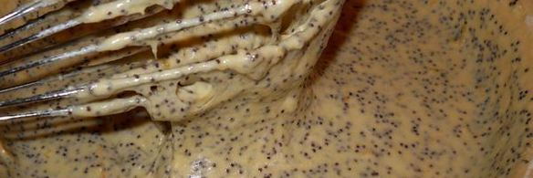 апельсиновый кекс с маком