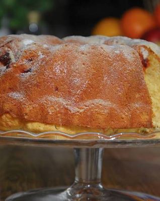 Апельсиновый кекс с розмарином