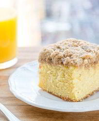 Апельсиновый кекс с топпингом