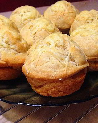 Булочки-кексики с салями