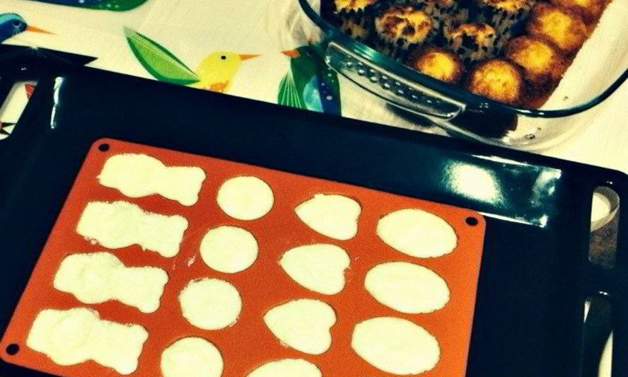 Рецепт быстрых ванильных кексов