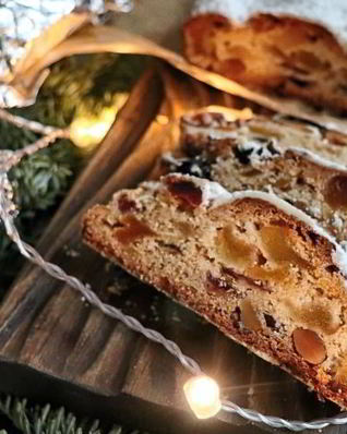 Чудесный дрожжевой Штоллен