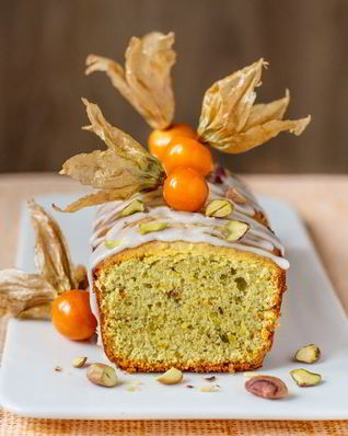 Фисташковый кекс с рикоттой