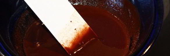 фондан по-испански из горького шоколада