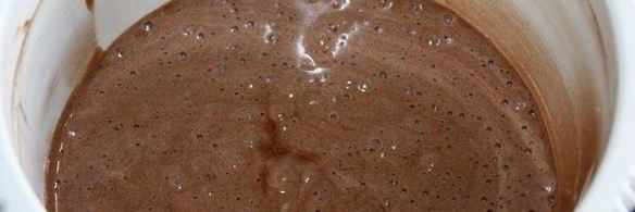 фондан по-испански из горького шоколада