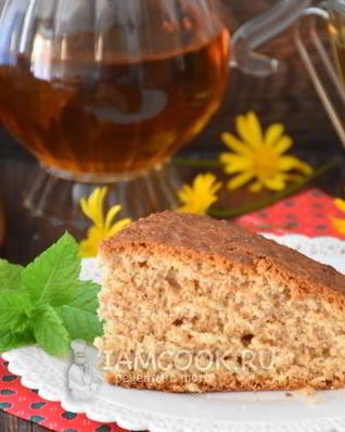 Итальянский кекс из цельнозерновой муки
