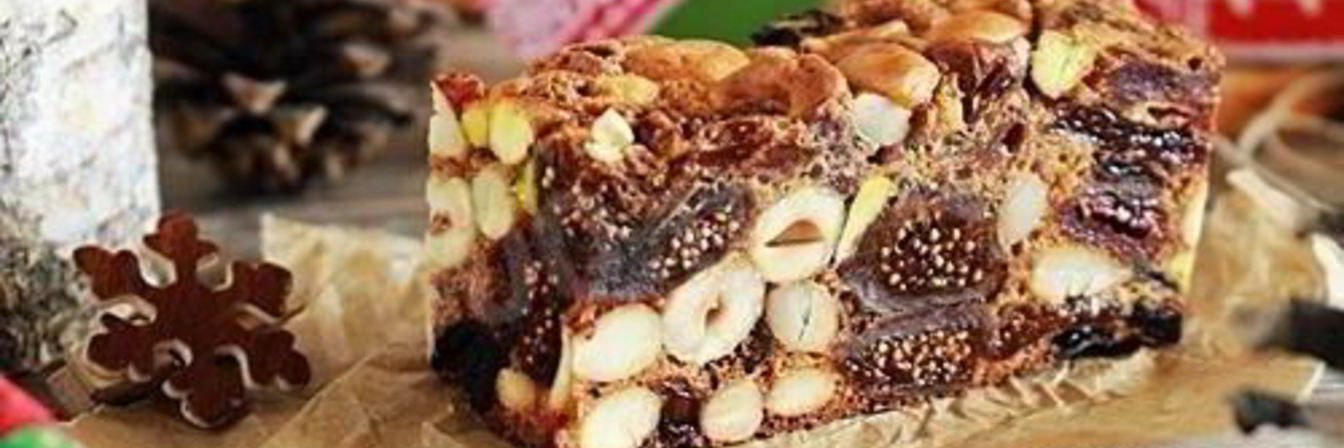 Кекс фруктово-ореховый рождественский