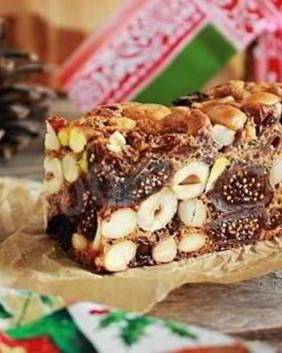 Кекс фруктово-ореховый рождественский