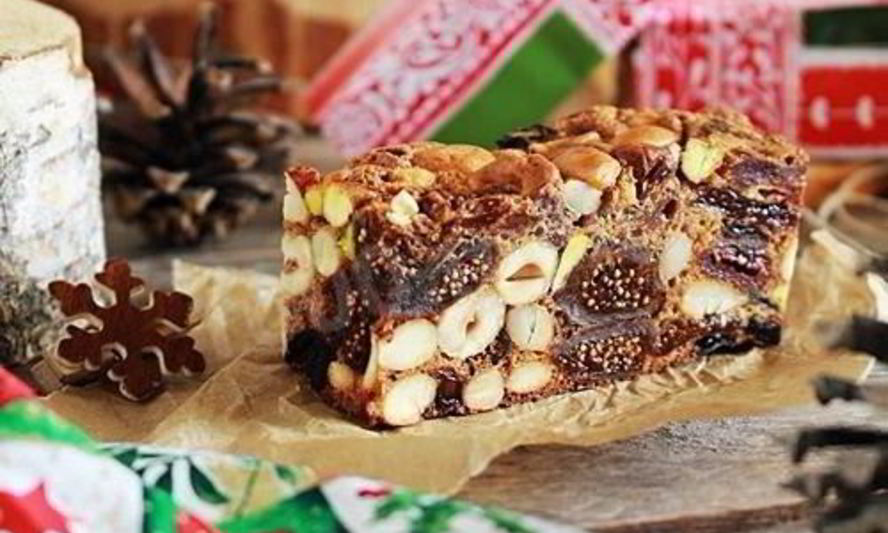 Рецепт кекса фруктово-ореховый рождественский