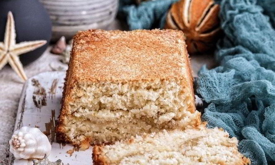 Рецепт кекса кокосового новогоднего