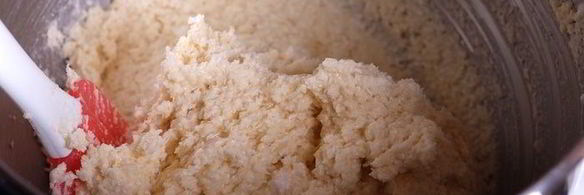 кекс кокосовый новогодний