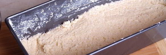 кекс кокосовый новогодний