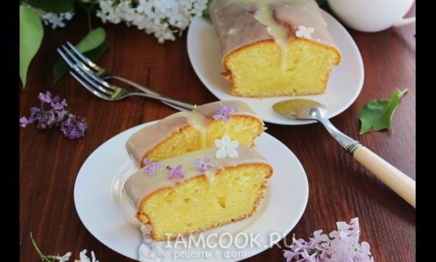 Рецепт кекса на сметане и маргарине
