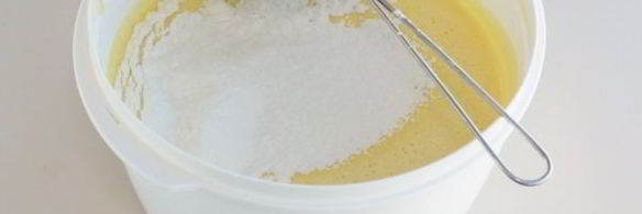 кекс на сметане и маргарине