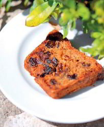 Кекс с черносливом