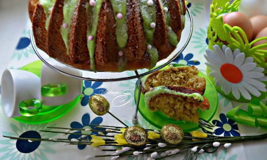 Рецепт кекса с кедровыми орехами, цедрой лайма и шафраном