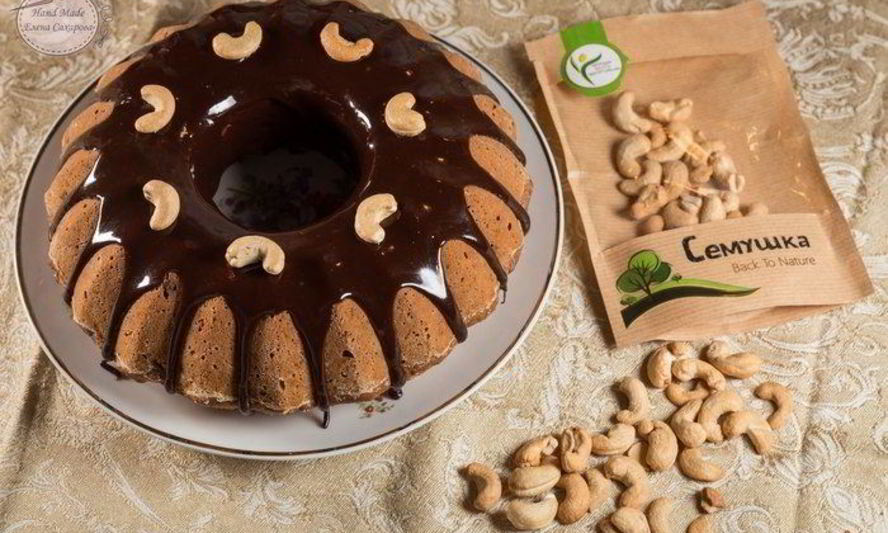 Рецепт кекса с кешью и цукатами