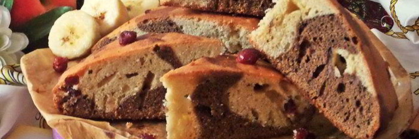 Кекс с клюквой и кофе