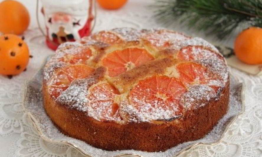 Рецепт кекса с красными апельсинами