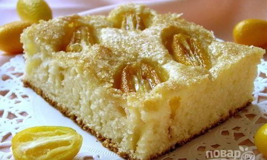 Рецепт кекса с кумкватами