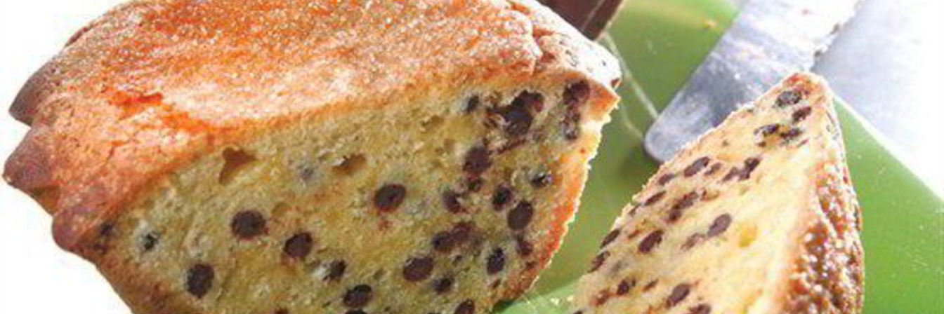 Кекс с оливковым маслом и тертым шоколадом