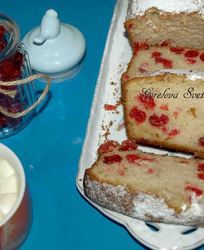 Кекс с вяленой вишней на вишневом пиве