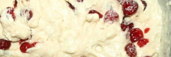 кекс с вяленой вишней на вишневом пиве