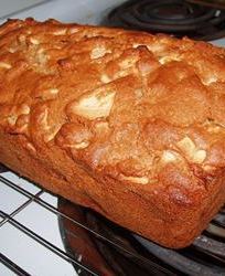 Кекс с яблоками