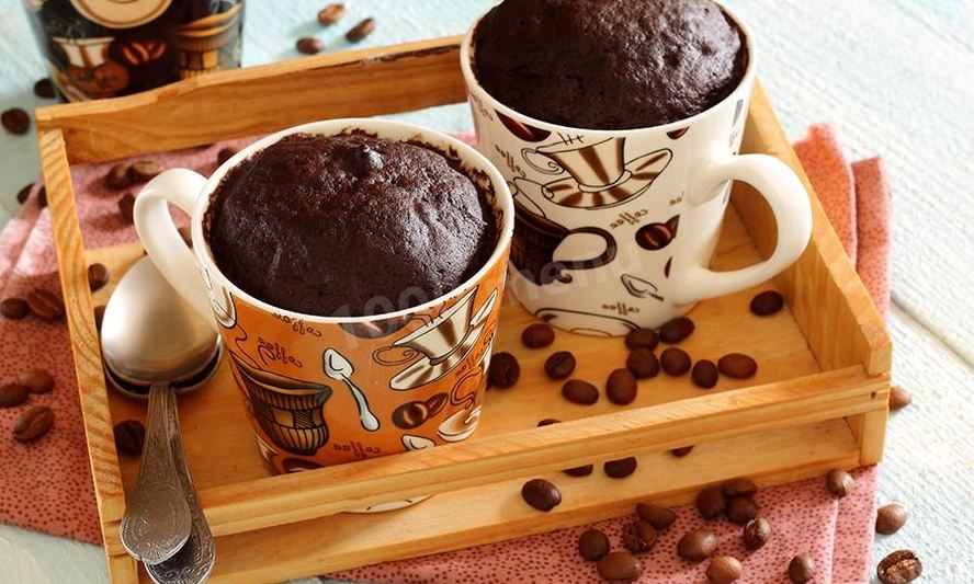 Рецепт кекса в кружке без молока