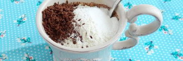 кекс в микроволновке без яиц