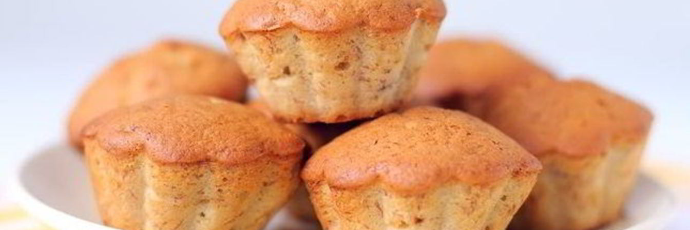 Кексики банановые