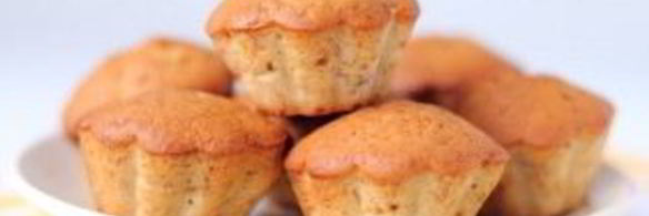 кексики банановые