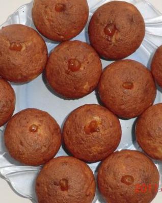 Кексы банановый рай