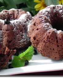 Кексы черничные