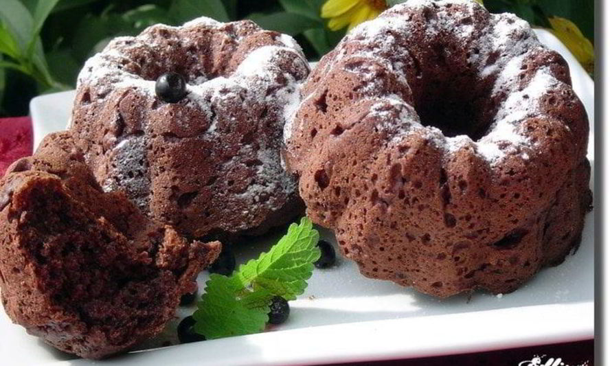 Рецепт кексов черничных