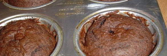 кексы черничные