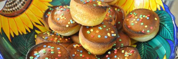 кексы конфетти